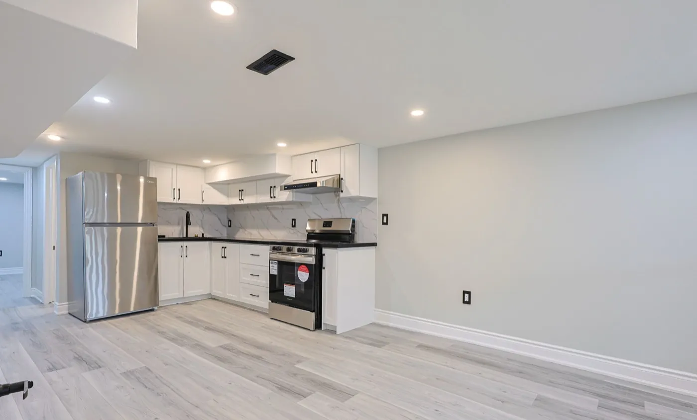 Basement renovation project by Ridgesafe Renovations in the Greater Toronto Area
